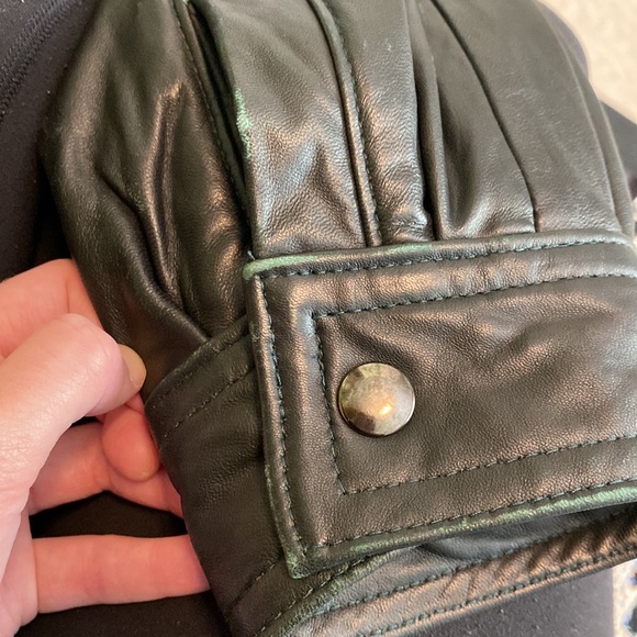 90s Vintage Men’s Genuine Leather Jacket - Picture 8 of 9
